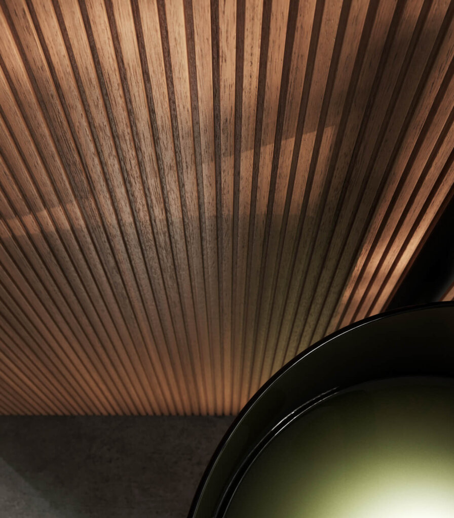 Boiserie VERTICAL Brera Teak