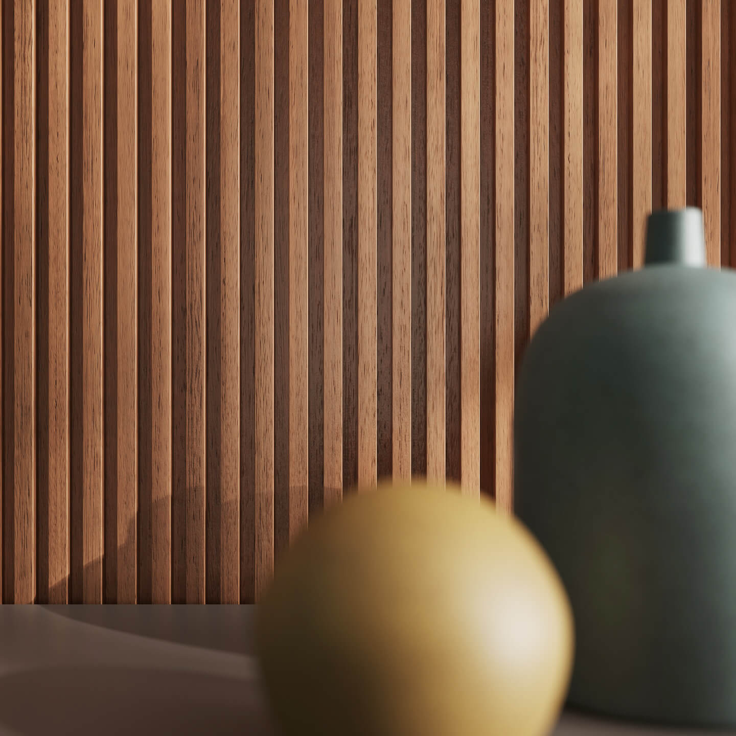 Boiserie VERTICAL Millerighe Teak