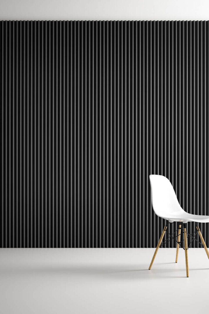 Boiserie Modulor RAL7022 Boiserie VERTICAL Modulor RAL7022