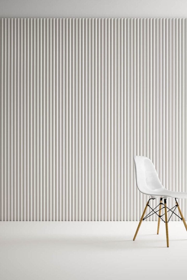 Boiserie Modulor bianca Boiserie VERTICAL Modulor bianca