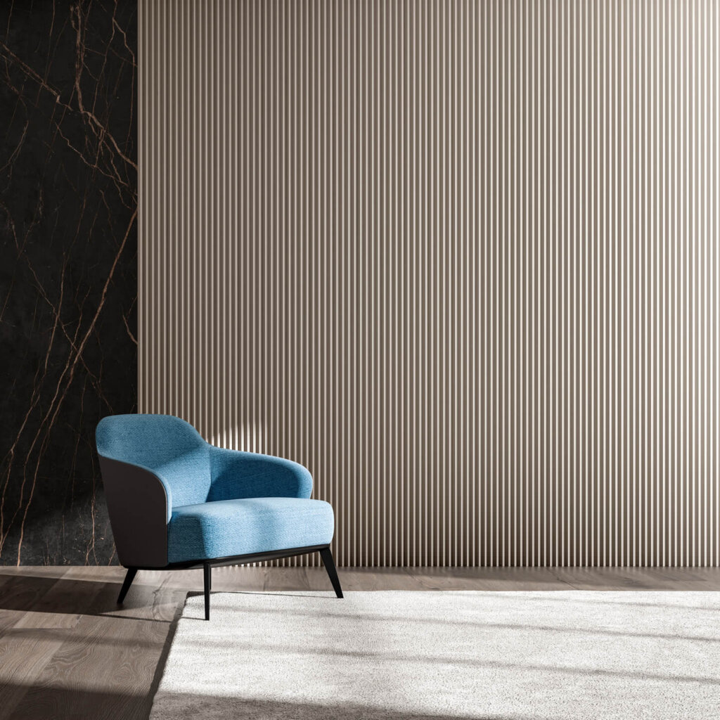 Boiserie VERTICAL Plissé